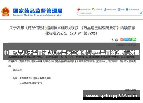 中国药品电子监管码助力药品安全追溯与质量监管的创新与发展